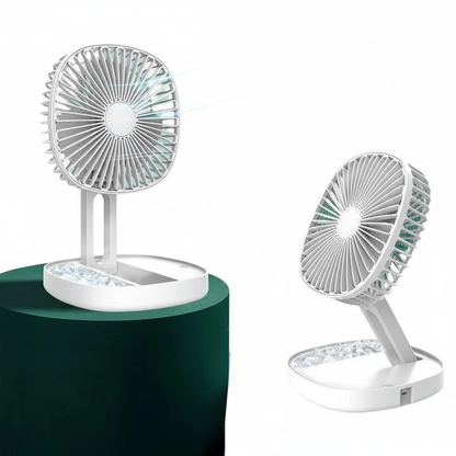 3-Speed Foldable LED Cooling Fan