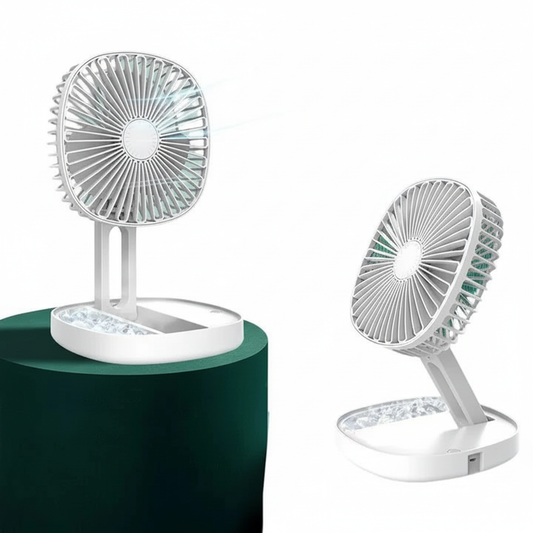 3-Speed Foldable LED Cooling Fan