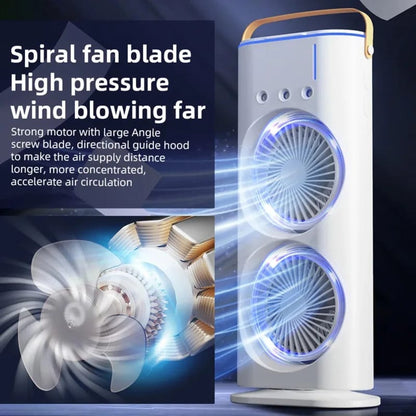 Double Ended Spray Water Mist Fan