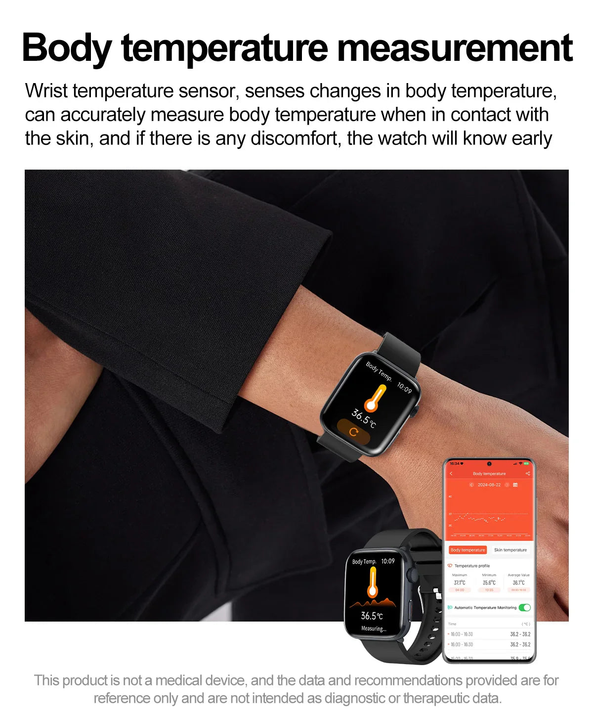 Maixinn 7+1 Amoled Smart Watch